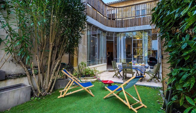 Ravissante Maison Bourgeoise 8 Personnes - Chaleureuse et Spacieuse - Jardin