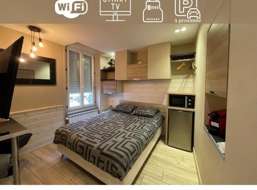 RDC 1 - Chambre meublée au cœur du centre ville de Montluçon