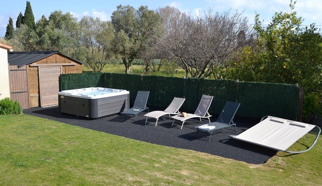 Rental villa 7 persons, spa