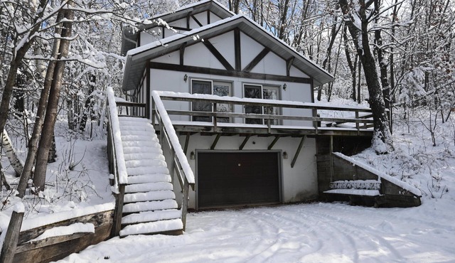 Ready to become a real love bird? Beautiful cabin to wake up hearing song birds