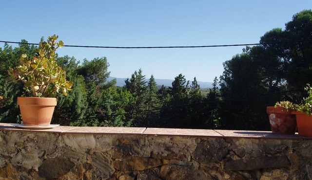 Real gîte converted from a ruin between narbonne and carcassonne.