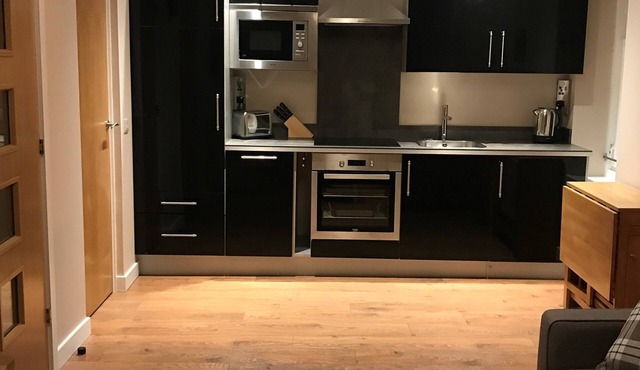 Reawick - sleeps 4 guests 1 bedroom, Double sofa bed in living room