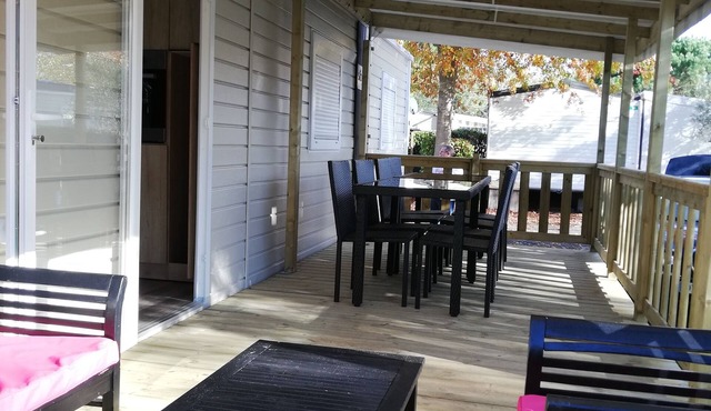 RECENT 3 BEDROOM MOBILE HOME in 4* campsite ENVIRONMENT NATURE