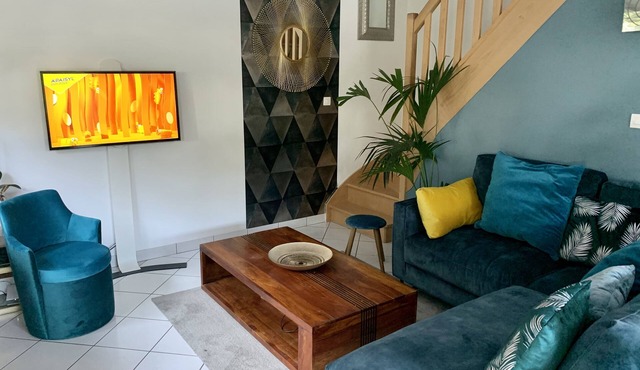 RECENT HOUSE 130 M2 WITH GARDEN NEAR LANDERNEAU 6 PERS.