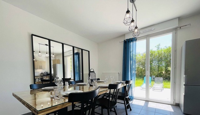 Recent house in a hamlet near the Cher