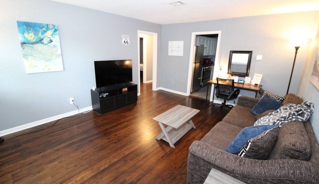 Recently remodeled house near Expo, TU, Rt 66, Downtown with large fenced yard