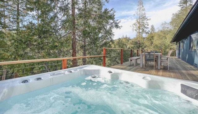 Recently remodeled spacious cabin in a serene forest setting