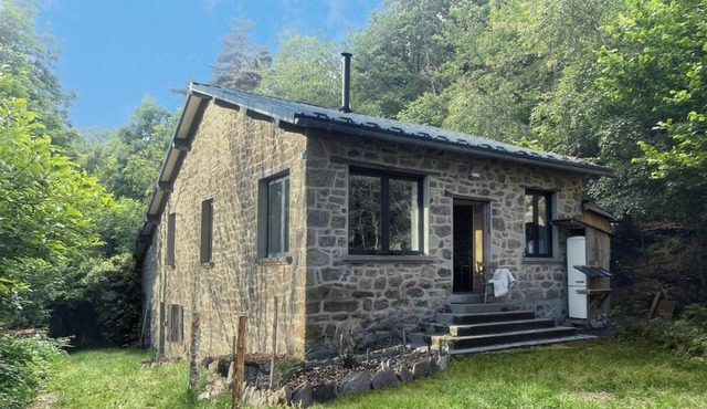 Recharge your batteries in the forest, cocooning self-catering cottage with free-roaming rabbits!