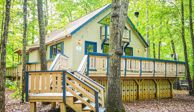 Reconnect with family in this chalet near our recreation area