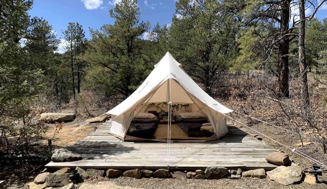 Reconnect with Nature at this Unique Bell Tent in Colorado