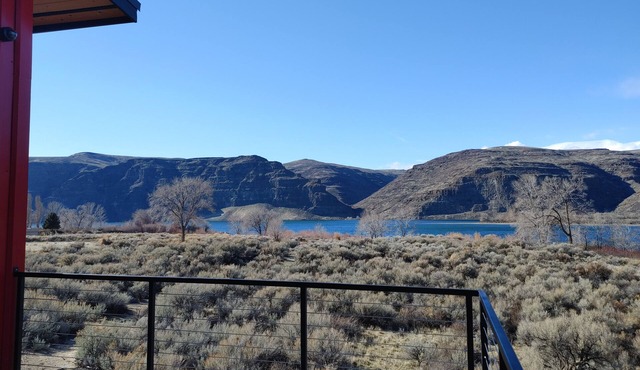 Red cabin on the River