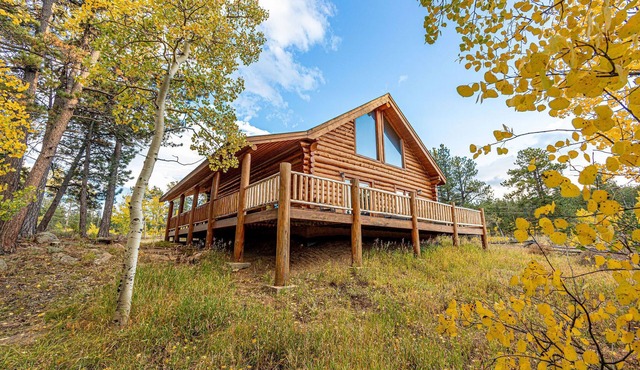 Red Feather Lakes Cozy Log Cabin