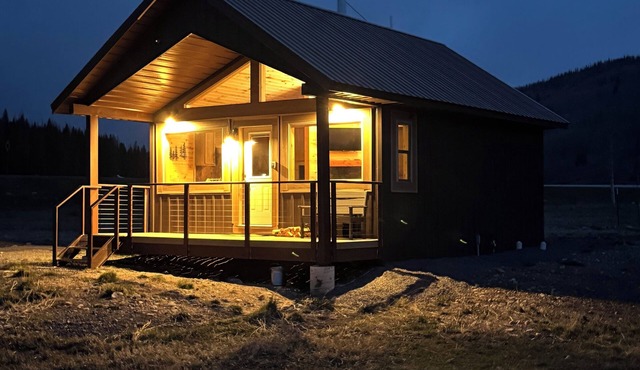 Red Iron Cabin-Cozy 1 bedroom Cabin surrounded by National Forest.