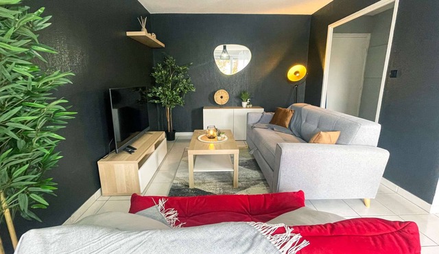 Red Lounge - piscine et jardin