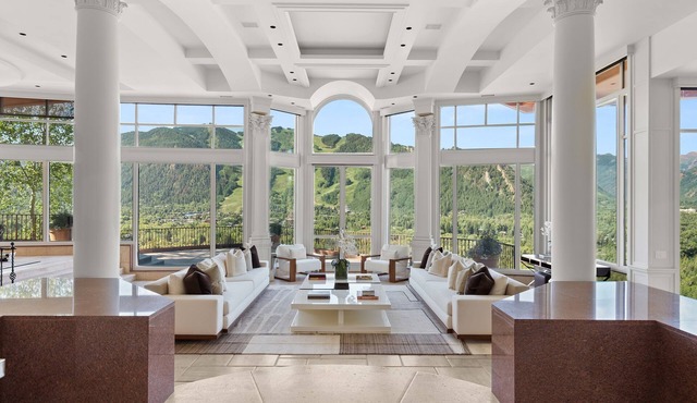 Red Mountain Estate with Breathtaking Views and Indoor Pool!