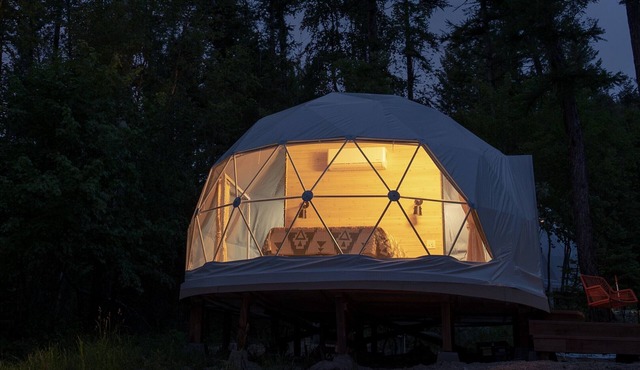 Red Owl Retreat: The Peaks Geodesic Dome