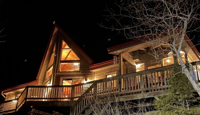 Red Roof Cottage, a romantic mountain getaway. Great hiking and fishing.