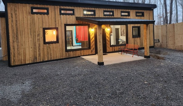 Red Room Cabin ~ "The Fortress" Adult playhouse!