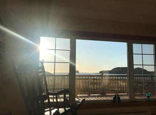 Red Sunset Cottage in Twillingate