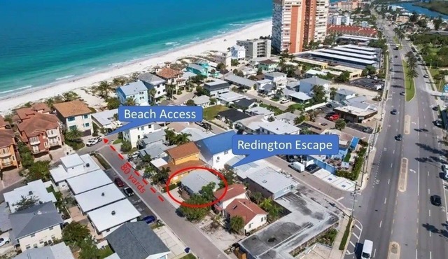 Redington Escape Unit A - Just Steps from the Beach!