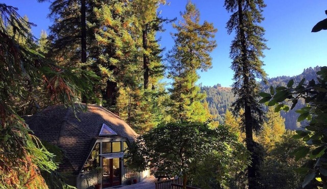 Redwood Dome along the Sonoma Coast | Views, Privacy, Hot Tub