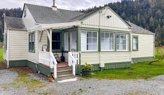 Redwood Farmhouse in the Orick Valley