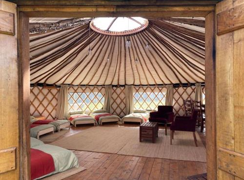 Redwood - the BIG yurt