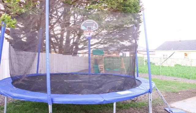 Redwoods Cul-De-Sac Beach Retreat: Playground, Gazebo, Trampoline, BBQ, Firepit, Bonfire Beach!