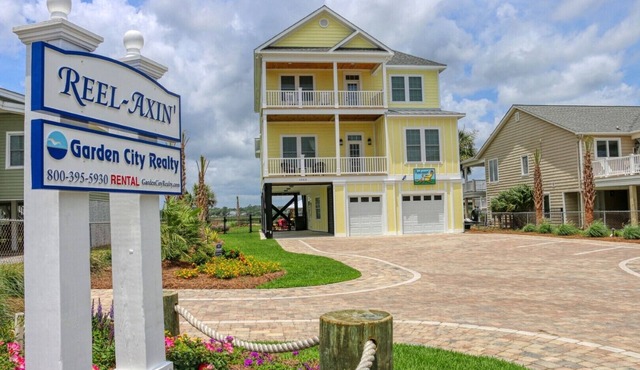 Reel-axin' - Six Bedroom, Six 1/2 Bath Inlet Front Home with Private Pool