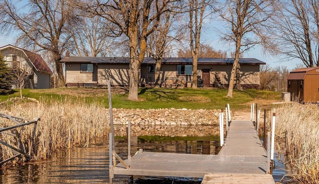 Reel in the day and enjoy the cabin built for lake life.