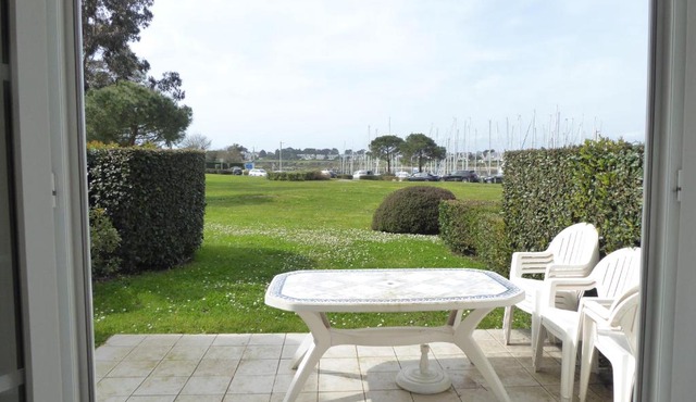 REF 056 Maison T3 pour quatre personnes avec terrasse vue port Crouesty ARZON