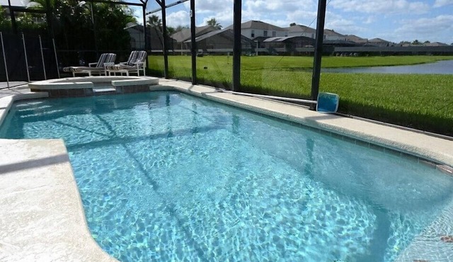 Ref 26. Stunning villa with own pool. Lake view. Near Disney