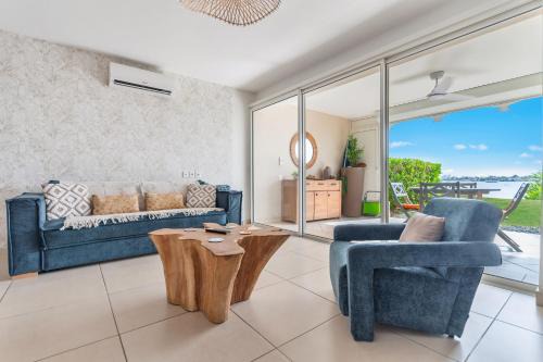 Refait à neuf, magnifique vue sur le lagon appartement 4 à 5p