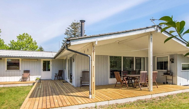 Refined Holiday Home in Knebel with Terrace