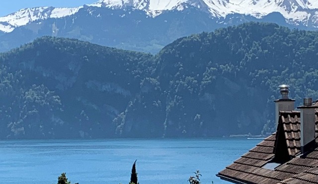 Refugium 2-zimmer Maisonette-ferienwohnung am Vierwaldstättersee Nähe Luzern