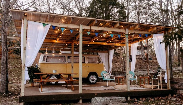 Refurbished Campervan Rental Perfect for Glamping in Missouri