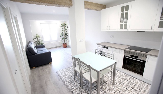 REFURBISHED CENTRAL APARTMENT, GARAGE AND WIFI.