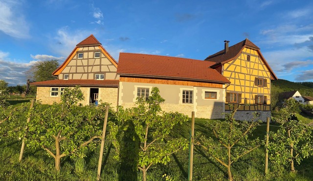 Refurbished farmhouse, Swiss border. Ideal for relaxing and hiking!