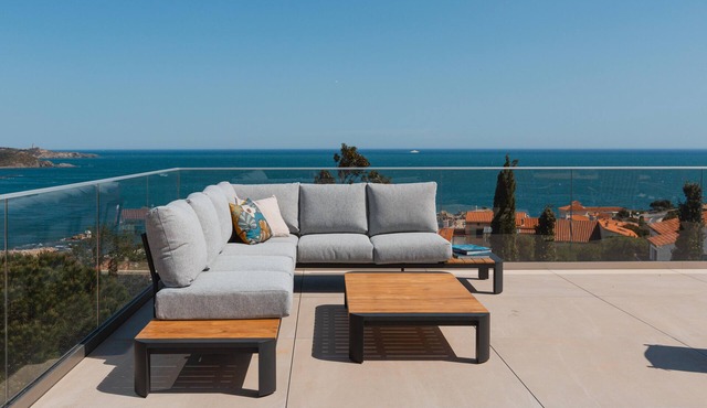 Regina's Banyuls - Exclusive villa with indoor pool, sea view and parking