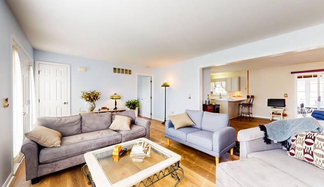 Rehoboth Beach home near beach & boardwalk with grill, streaming, & W/D