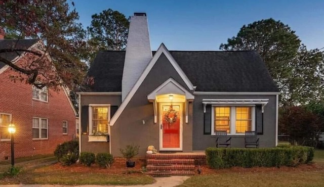 Relax after a family or sporting event, enjoying the backyard or the fireplace.