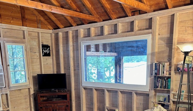Relax and rejuvenate in this delightful retreat, where rustic meets modern.
