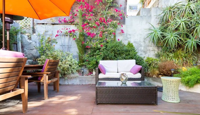 Relax and Rejuvenate in Sun Drenched Garden Condo