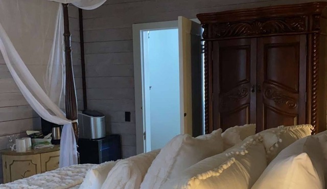 Relax at our unique boutique hotel with a spa, soaking tub, sauna and Speakeasy.