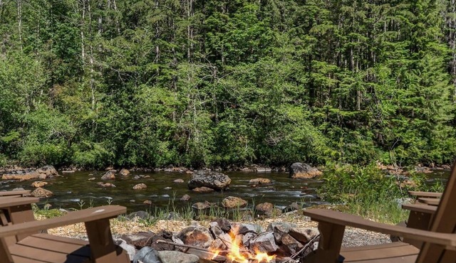 Relax at this Peaceful 1 bedroom cabin on the river