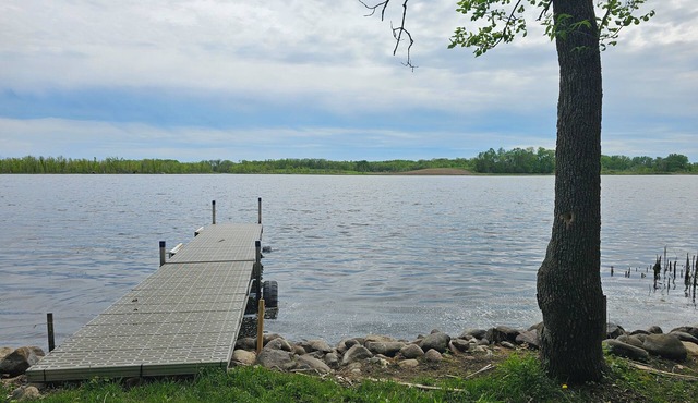 Relax in 3 bed, 2 bath house on quiet 2 acres with private lake.