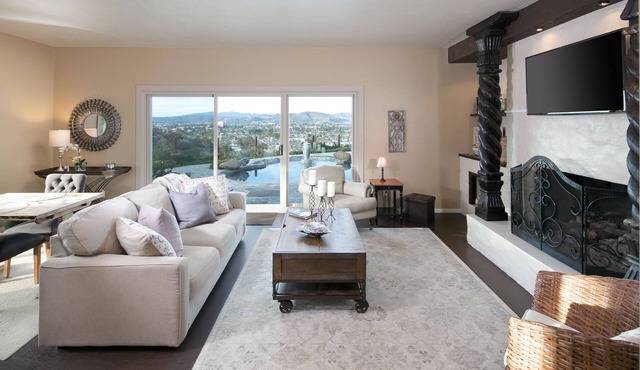 Relax in a family-friendly getaway with pool and stunning mountain views!