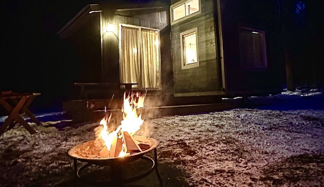 “Relax in our cozy tiny home. Embrace simple, peaceful living. Book your stay!”