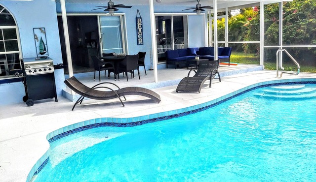 Relax in our PRIVATE Pool at Water View Villa
