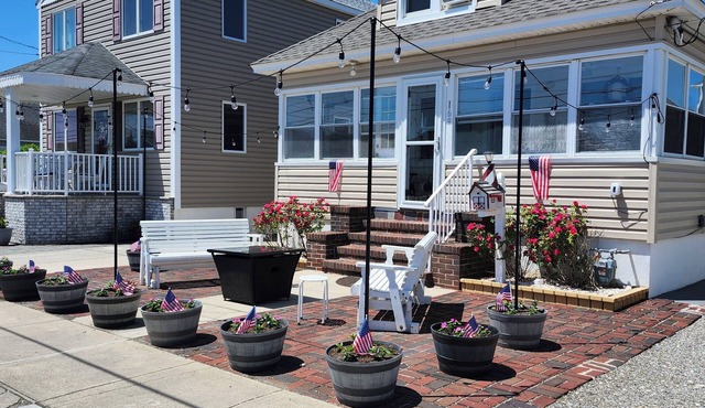 Relax in this newly renovated home just across the street from the boardwalk.